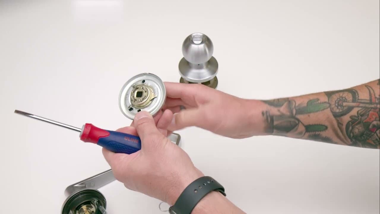Light Duty Lockset Lever/Knob Removal and Rose Removal thumbnail